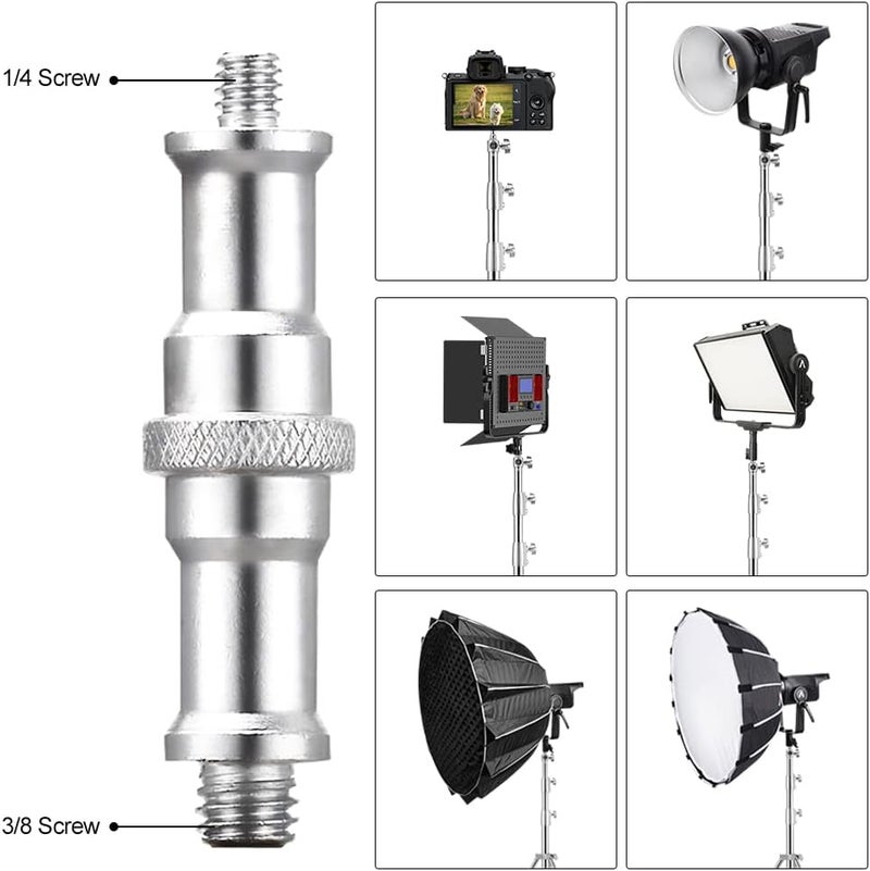 ITOTIN Stainless Steel Heavy Duty Photography Tripod Light Stand, 9.19 Feet/2.8m Studio Lighting Tripod for Speedlight, Strobe Light, Softbox, Umbrella - Image 2